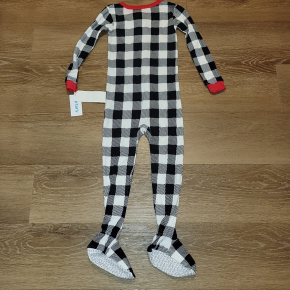 Carter's Size 4T Plaid Footed Pajamas New - Picture 6 of 6